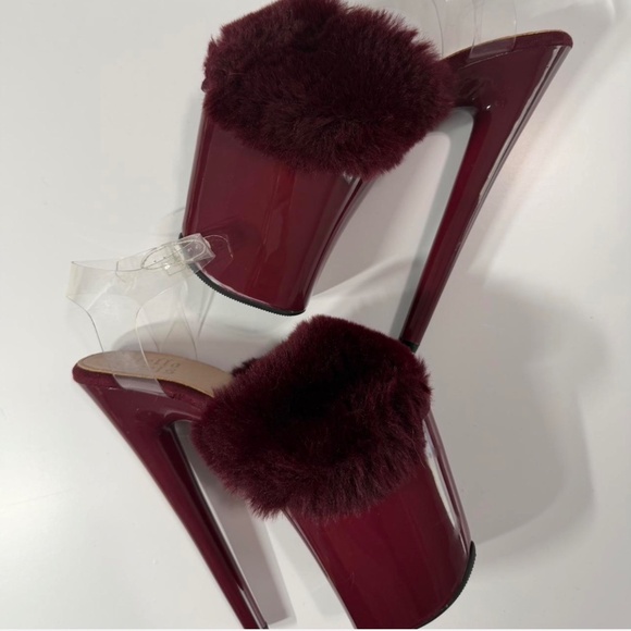 Hella heels cool mom platform sandals 8 inch us5/eu36 - Picture 4 of 4